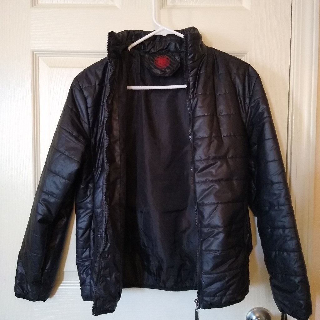 Basic Black Puffer Jacket